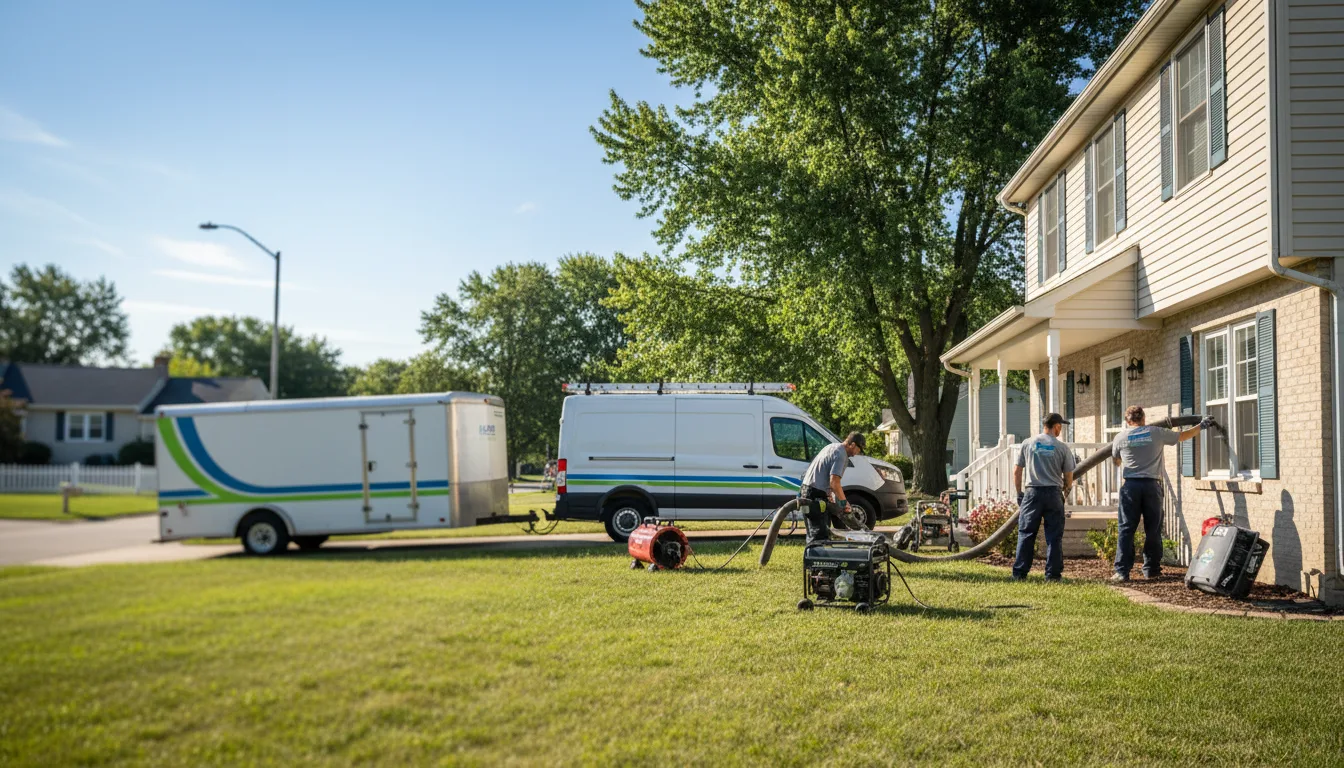 Flooded Basement Restoration And Cleanup With Repair in Fort Plain, NY near me